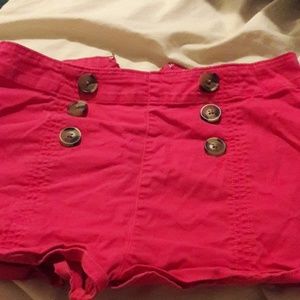 Hollister high waisted shorts